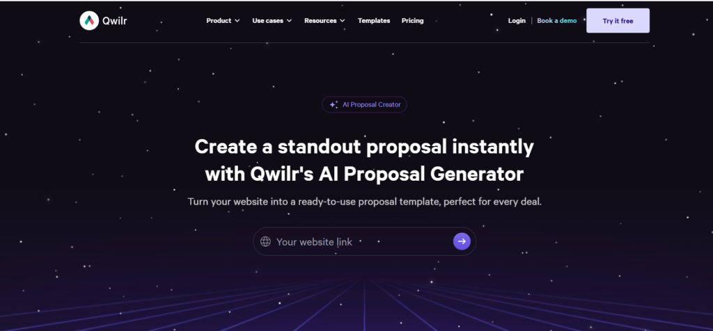 Qwilr vs pandaDoc vs DocHipo: Qwilr AI