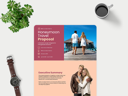 Travel Proposal Templates