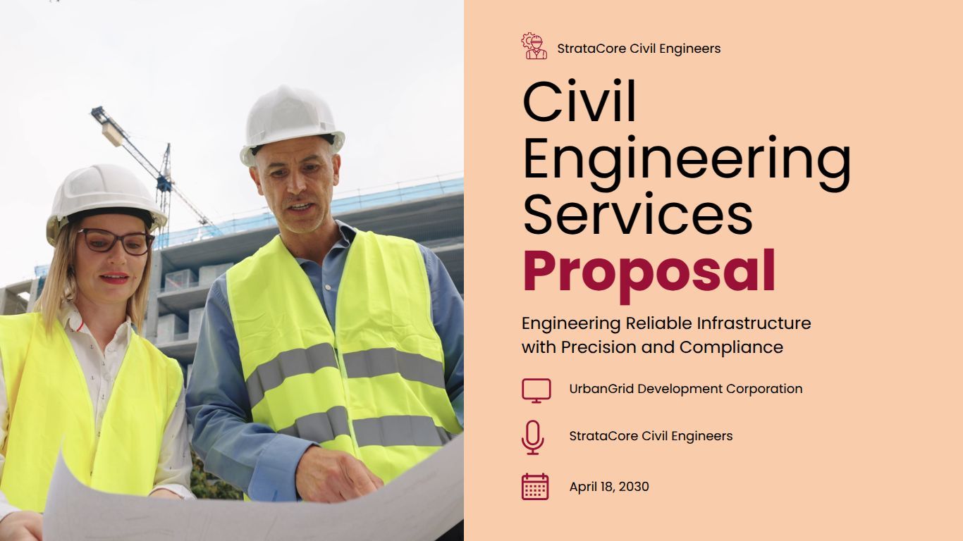 Civil Engineering Services Proposal Template